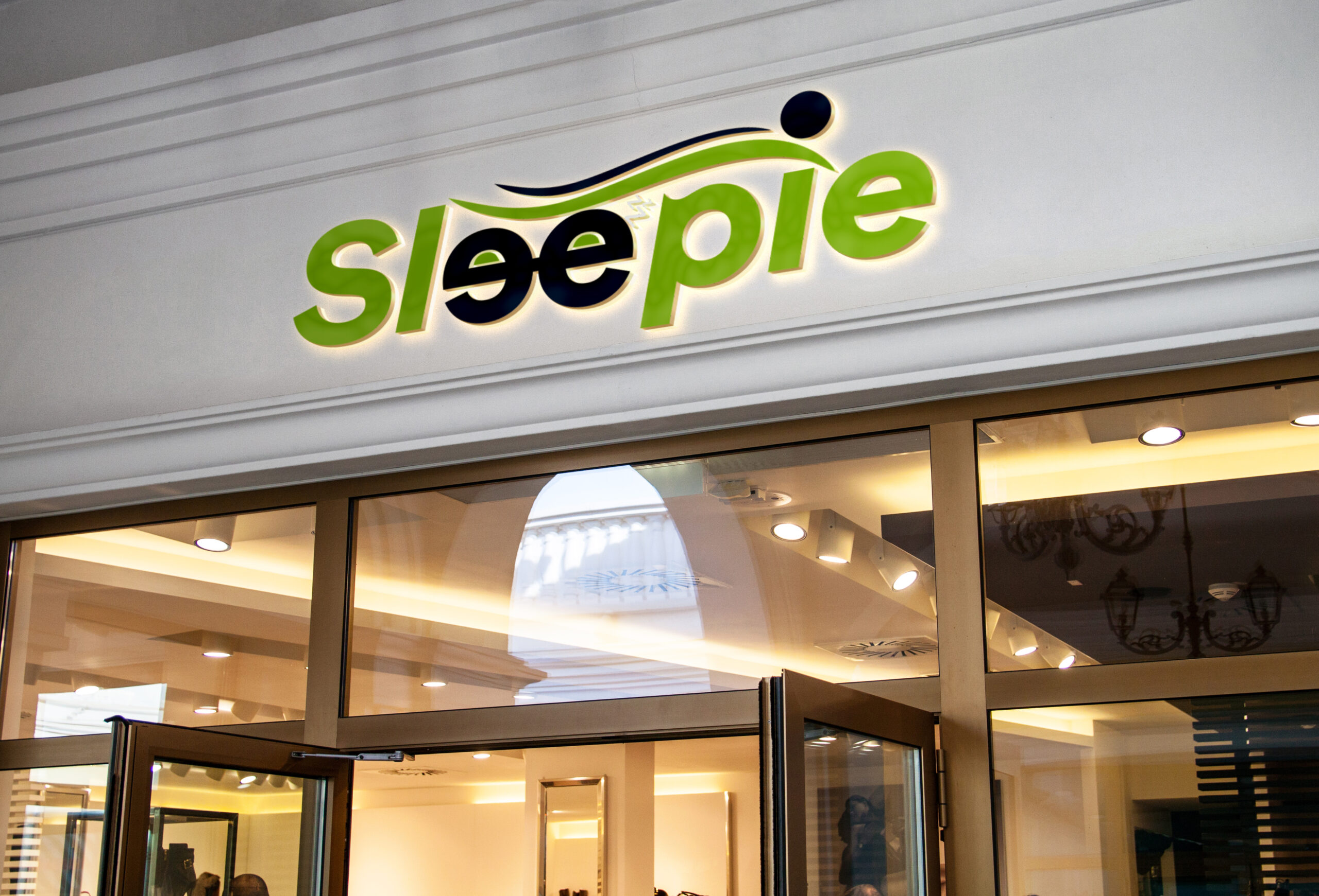Shop Facade Logo MockUp