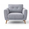 Oasis fabric 3+1+1 sofa in Hyderabad premium modern sofa set for living room